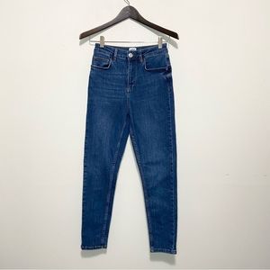 BDG Urban Outfitters Pine Skinny High Rise Medium Wash Ankle Jeans